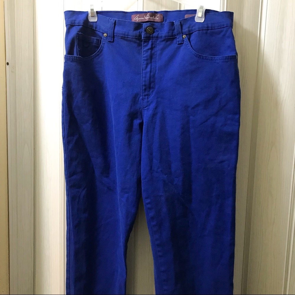 Gloria Vanderbilt Royal Blue Jeans